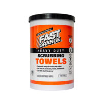 Fast Orange Scrubbing Towels